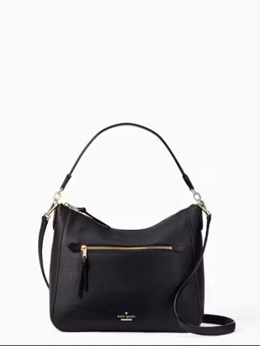 Kate Spade Jackson Street Quincy Matte Pebbled Leather Hobo Bag